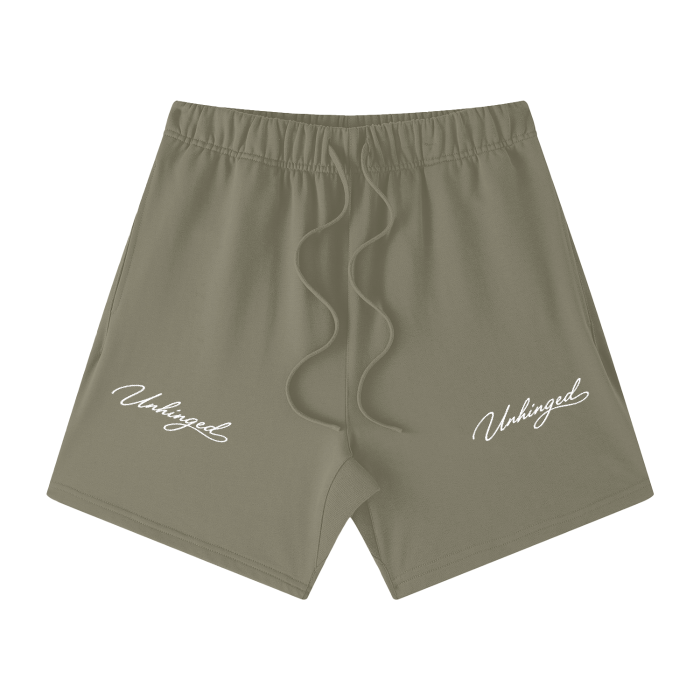 Unisex Earth Tone Loose Fit Cotton Shorts