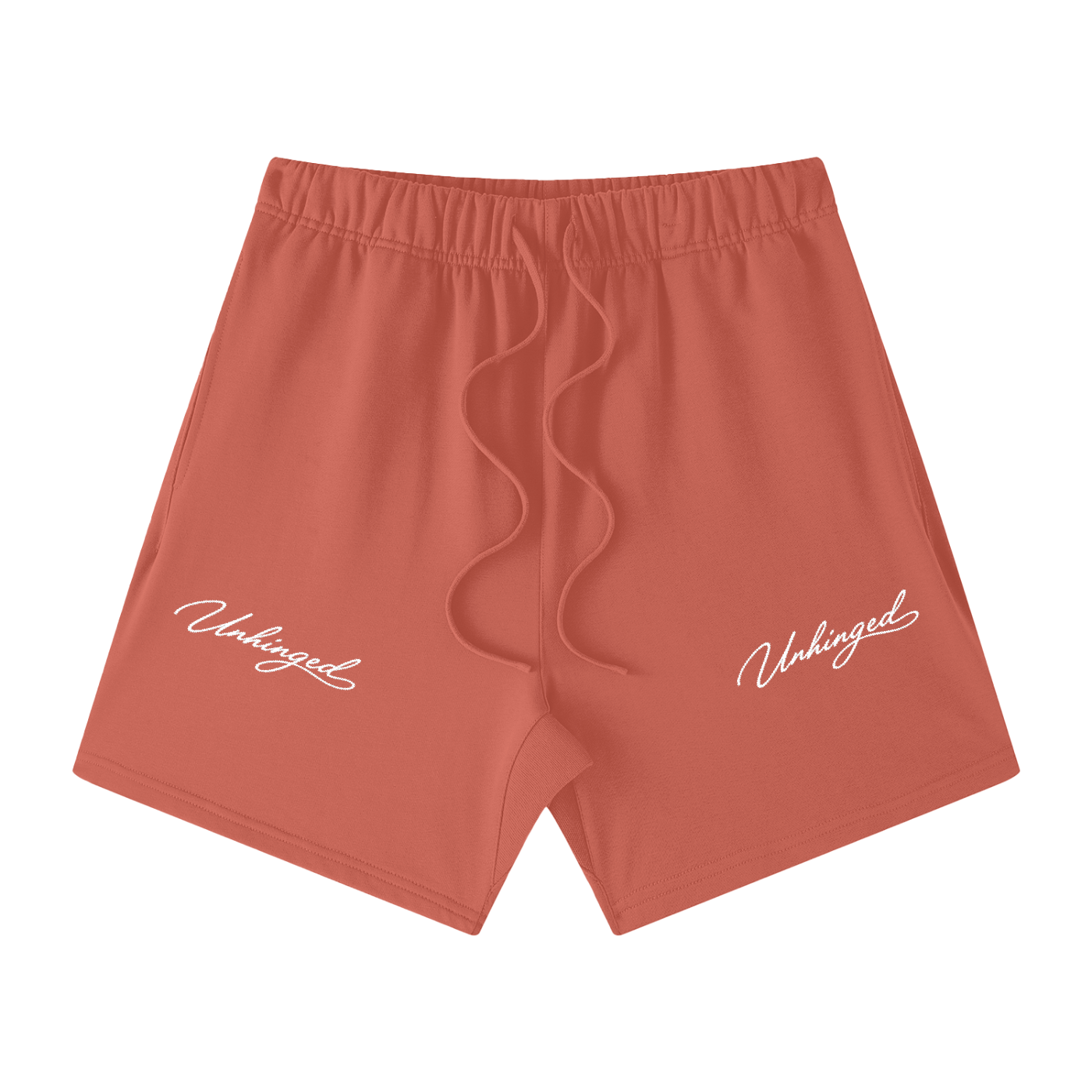 Unisex Earth Tone Loose Fit Cotton Shorts