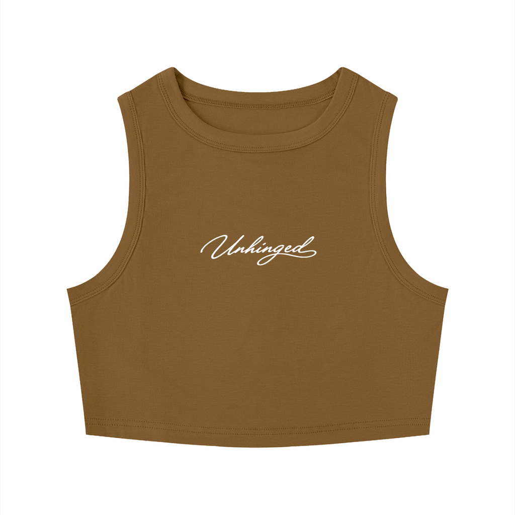 Women's Tight Crewneck Crop Tank Top