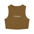 Women's Tight Crewneck Crop Tank Top