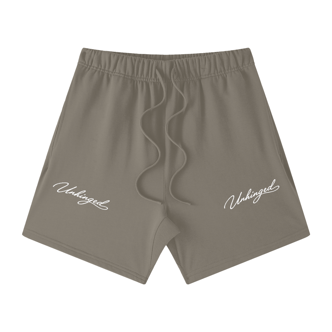Unisex Earth Tone Loose Fit Cotton Shorts