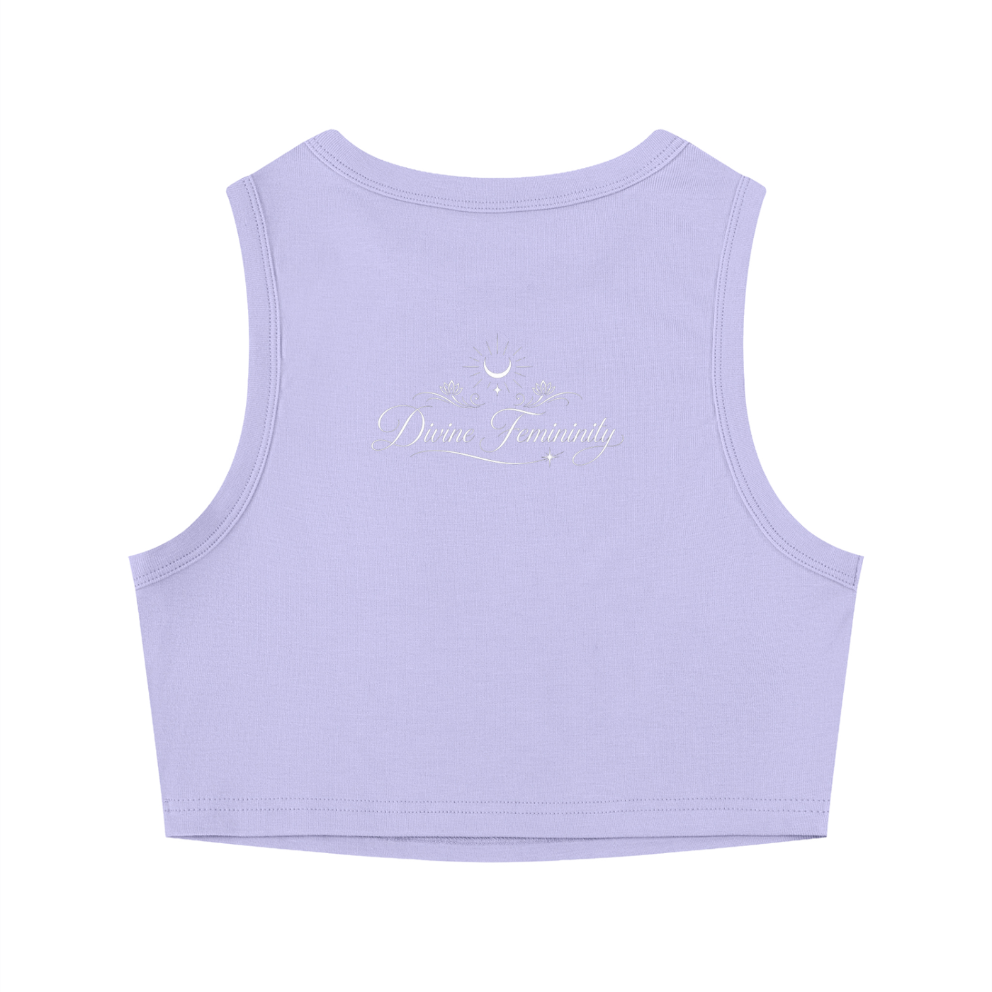 Women's Tight Crewneck Crop Tank Top