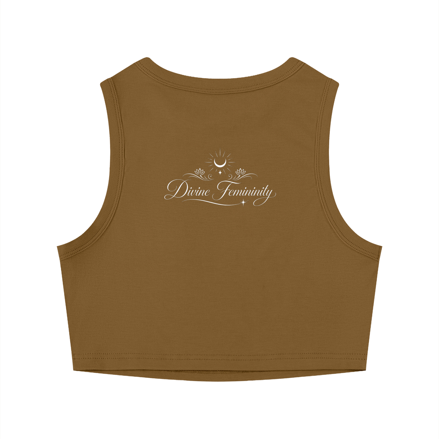 Women's Tight Crewneck Crop Tank Top