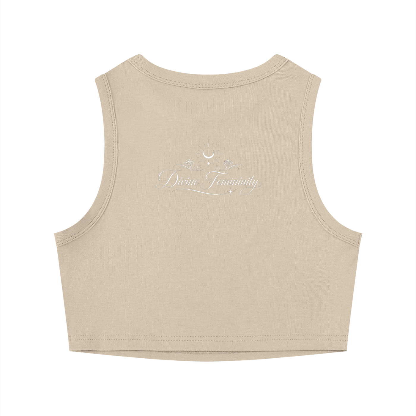 Women's Tight Crewneck Crop Tank Top