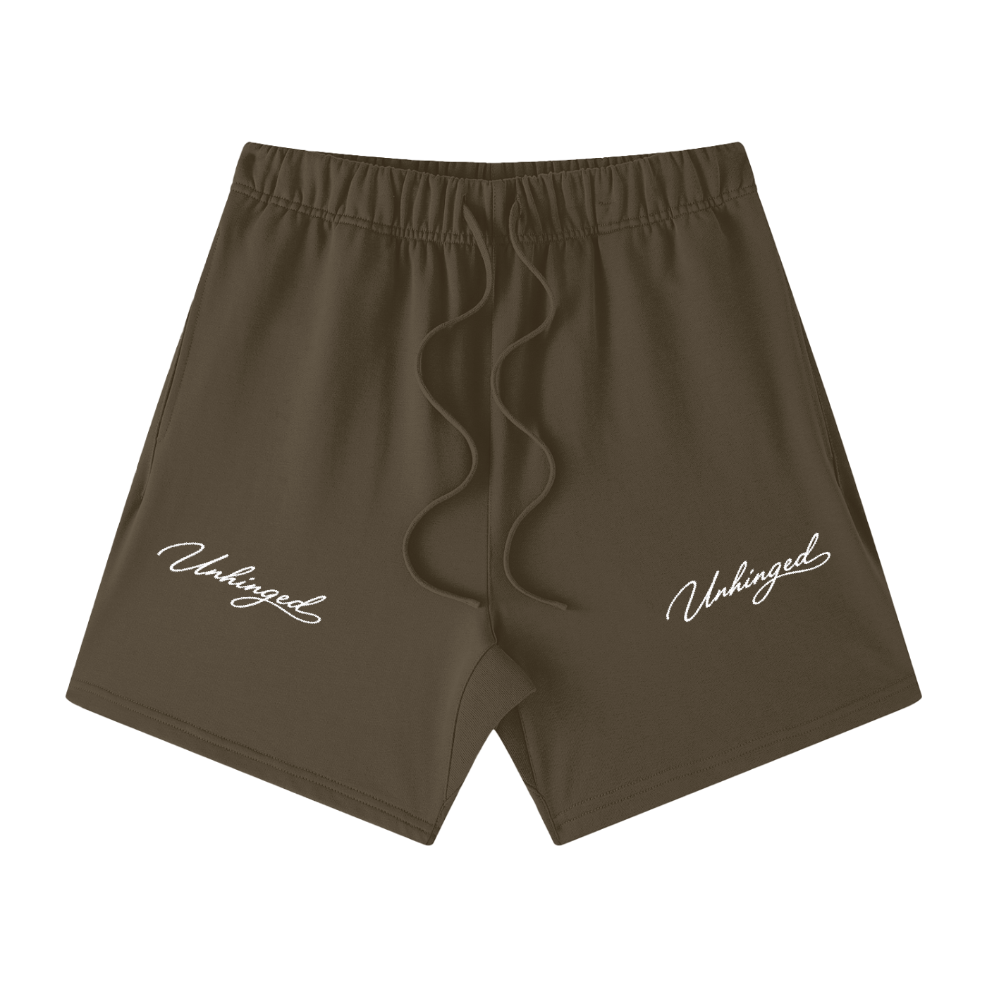 Unisex Earth Tone Loose Fit Cotton Shorts